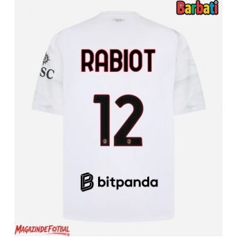 AC Milan Adrien Rabiot #12 Tricou Fotbal Replică 2026-27 Barbati Deplasare